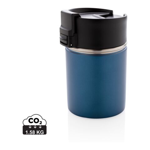 Mug compacte avec finition céramique Bogota bleu | sans marquage | non disponible | non disponible | non disponible