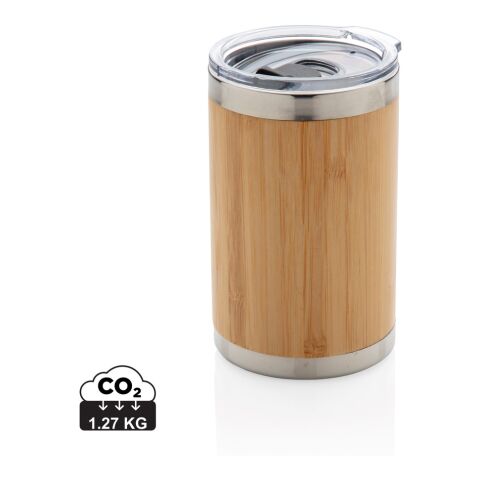 Tasse coffee to go en bambou marron | sans marquage | non disponible | non disponible