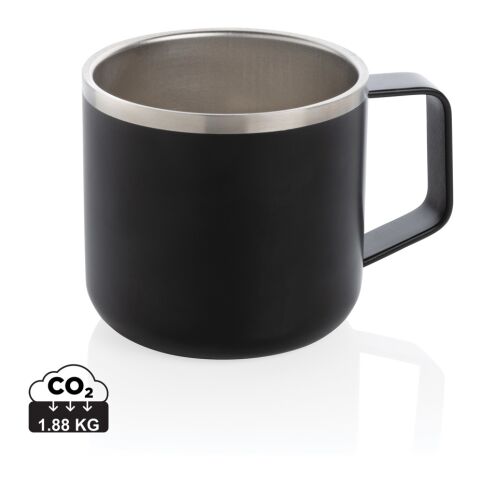 Tasse randonnée en acier inoxydable noir | sans marquage | non disponible | non disponible