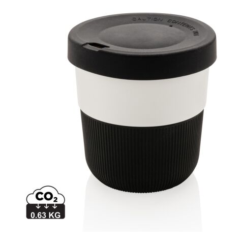 Tasse Coffee To Go 280ml en PLA noir | sans marquage | non disponible | non disponible