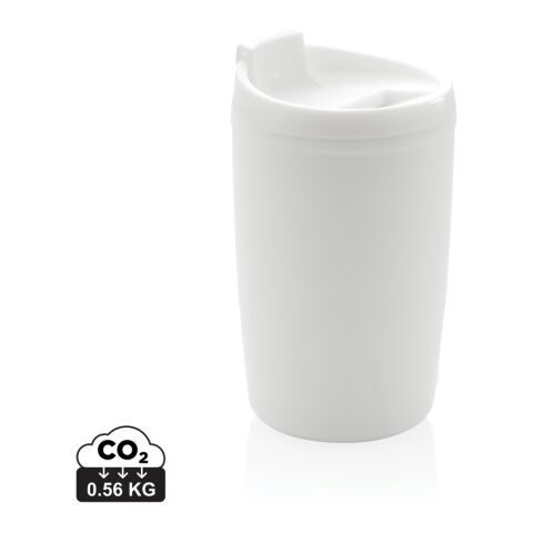 Mug en PP recyclé GRS avec couvercle à bascule