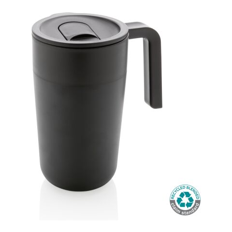 Tasse en acier inoxydable et PP recyclé GRS avec poignée
