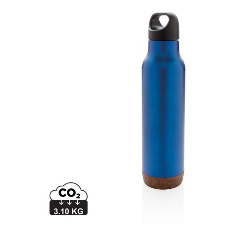 Bouteille isotherme et étanche avec finition liège