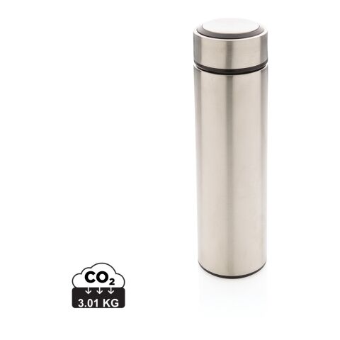 Bouteille étanche en acier argent | sans marquage | non disponible | non disponible