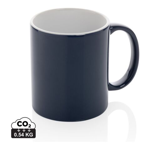 Mug céramique classique bleu | sans marquage | non disponible | non disponible