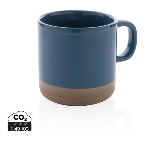 Tasse en céramique émaillée bleu | sans marquage | non disponible | non disponible