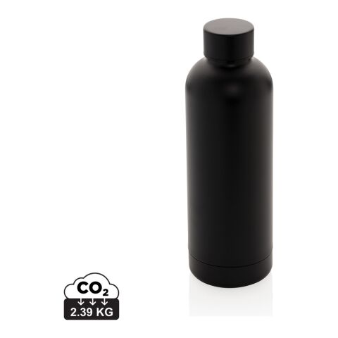 Bouteille isotherme en acier Impact noir | sans marquage | non disponible | non disponible