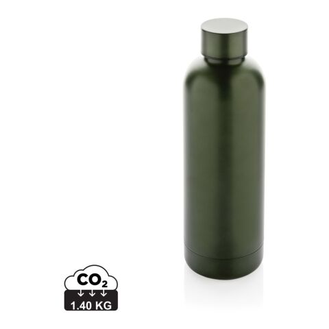 Bouteille isotherme 500ml en acier inoxydable recyclé RCS vert | sans marquage | non disponible | non disponible