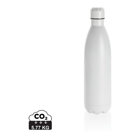 Bouteille isotherme en acier 1L Blanc | sans marquage | non disponible | non disponible