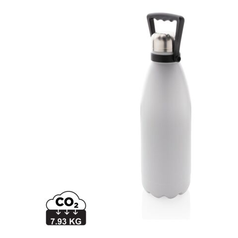 Grande bouteille en acier inoxydable 1,5 L gris | sans marquage | non disponible | non disponible