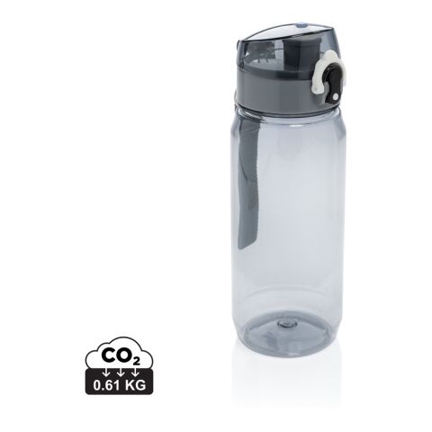 Bouteille d'eau 600ml étanche en rPET RCS Yide noir | sans marquage | non disponible | non disponible