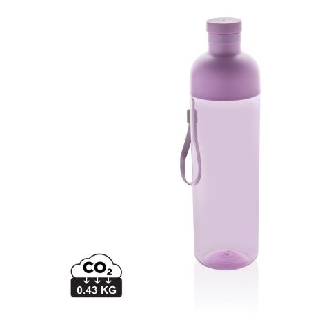 Bouteille d'eau étanche 600ml en rPET RCS Impact violet | sans marquage | non disponible | non disponible