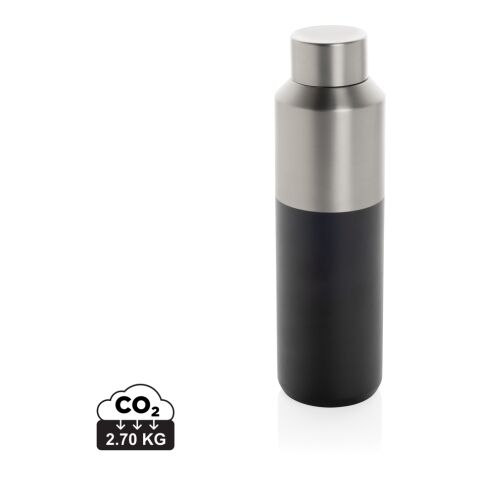 Bouteille d'eau 600ml en acier recyclé certifiée RCS Fluid noir | sans marquage | non disponible | non disponible