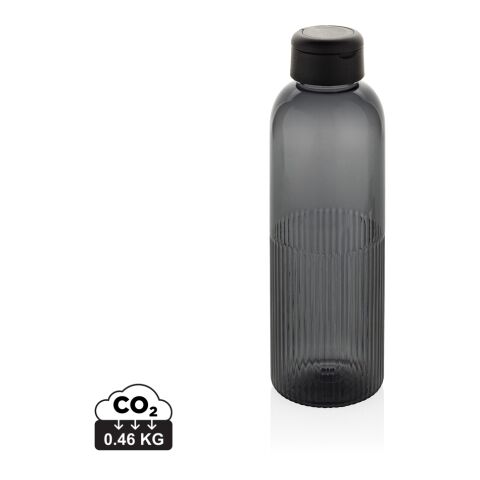 Bouteille 750ml étanche avec poignée en rPET RCS Ripple noir | sans marquage | non disponible | non disponible