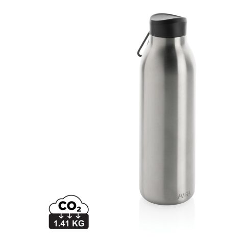 Bouteille isotherme 500ml Avira Avior en acier recyclé RCS argent | sans marquage | non disponible | non disponible