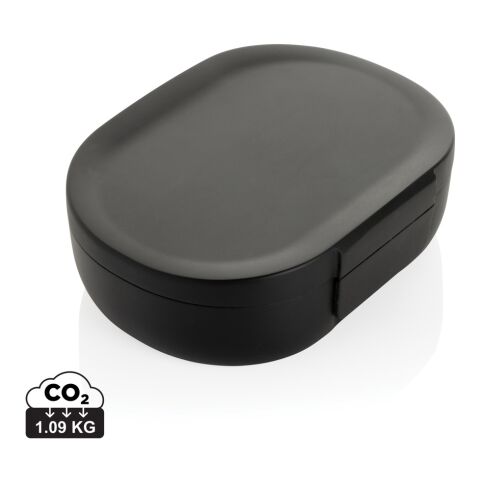 Boîte à lunch 700ml en PP recyclé RCS Avira Atlas noir | sans marquage | non disponible | non disponible