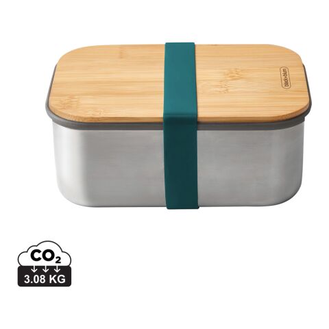 Boîte à sandwich Large en acier inoxydable Black+Blum turquoise | sans marquage | non disponible | non disponible