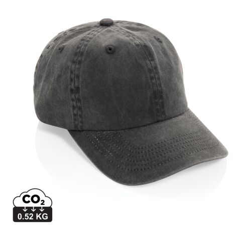 Casquette BEAU AWARE™ lavée à 6 panneaux en sergé de coton 2 noir | sans marquage | non disponible | non disponible | non disponible