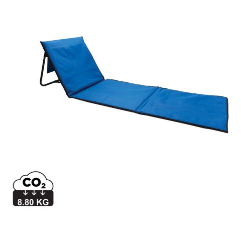 Chaise longue de plage pliable bleu | sans marquage | non disponible | non disponible