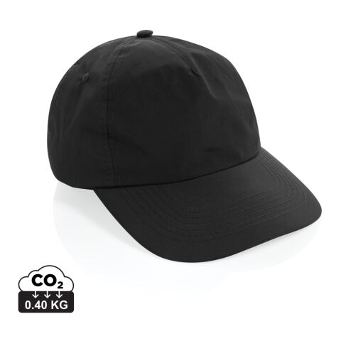 Casquette de baseball à 5 panneaux en nylon RCS KENTO URBAN noir | sans marquage | non disponible | non disponible | non disponible