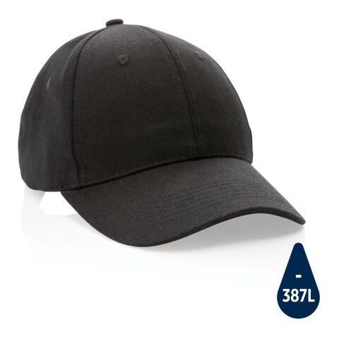 Casquette 6 panneaux en coton recyclé 280gr IMPACT
