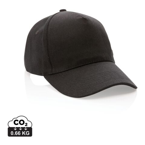 Casquette 5 panneaux en coton recyclé 280gr IMPACT