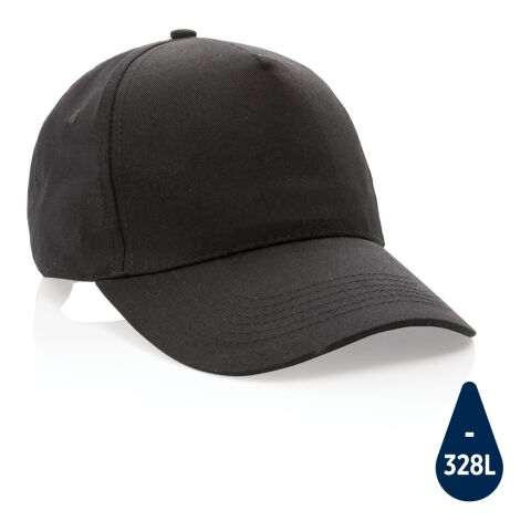 Casquette 5 panneaux en coton recyclé 190gr IMPACT