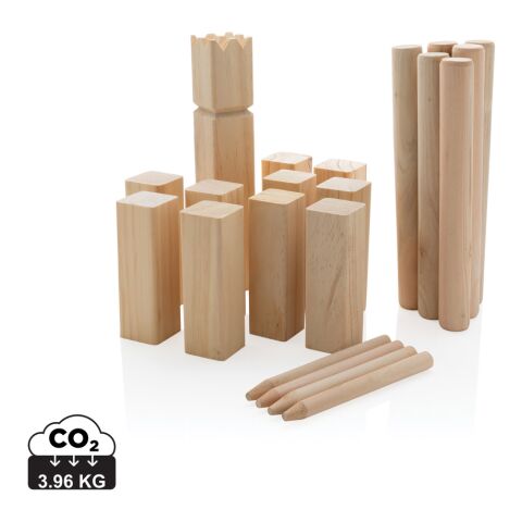 Jeu de Kubb en bois marron | sans marquage | non disponible | non disponible