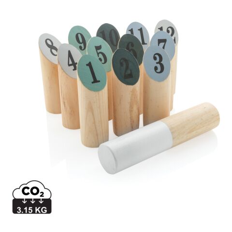 Jeu de quilles scandinaves en bois