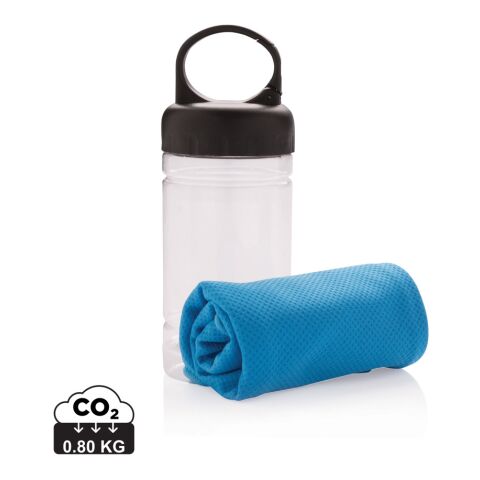 Serviette sport rafraichissante bleu | sans marquage | non disponible | non disponible | non disponible
