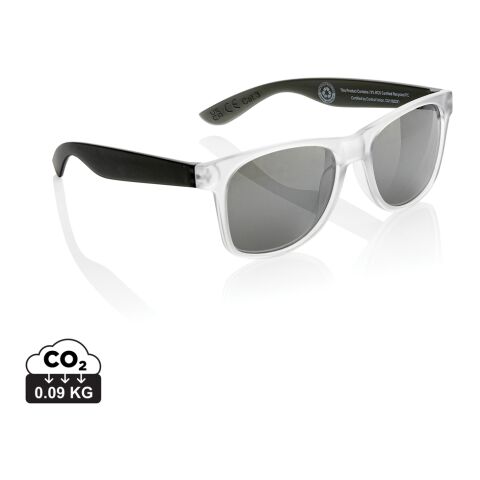 Lunettes de soleil Gleam en PC recyclé RCS noir-blanc | sans marquage | non disponible | non disponible