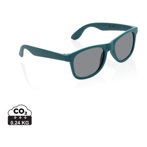 Lunettes de soleil en plastique PP recyclé GRS turquoise | sans marquage | non disponible | non disponible