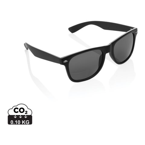 Lunettes de soleil en plastique recyclé GRS noir | sans marquage | non disponible | non disponible