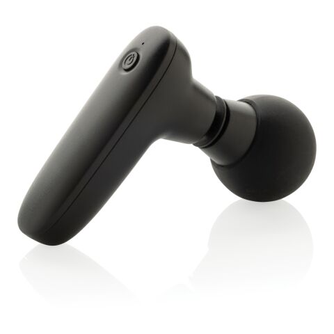Pistolet de massage en plastique recyclé RCS Revix noir | sans marquage | non disponible | non disponible