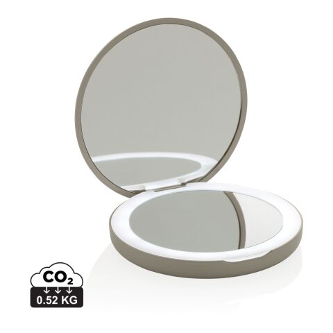 Miroir de maquillage à LED en plastique recyclé RCS Lumora