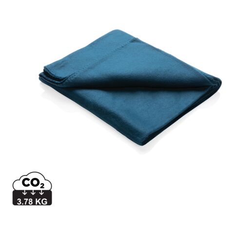 Couverture polaire dans une pochette bleu marin | sans marquage | non disponible | non disponible | non disponible