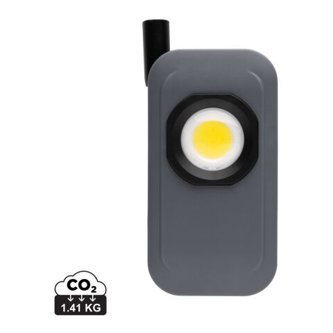 Lampe de travail USB rechargeable en plastique RCS Gear X gris | sans marquage | non disponible | non disponible