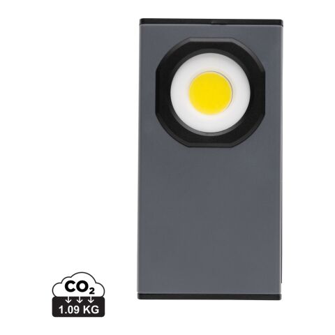 Lampe de poche USB 260lm en plastique RCS Gear X gris-noir | sans marquage | non disponible | non disponible