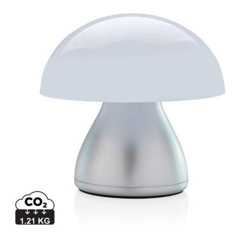 Lampe de table rechargeable par USB en plastique RCS Luming argent | sans marquage | non disponible | non disponible