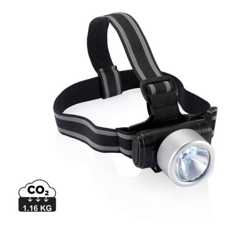 Lampe frontale Everest argent-noir | sans marquage | non disponible | non disponible