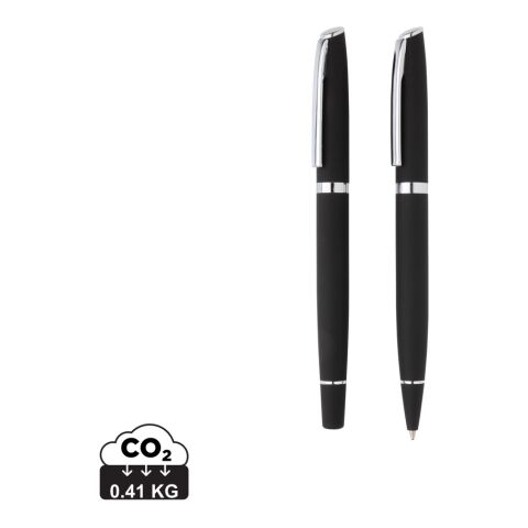 Set de stylos Deluxe noir | sans marquage | non disponible | non disponible