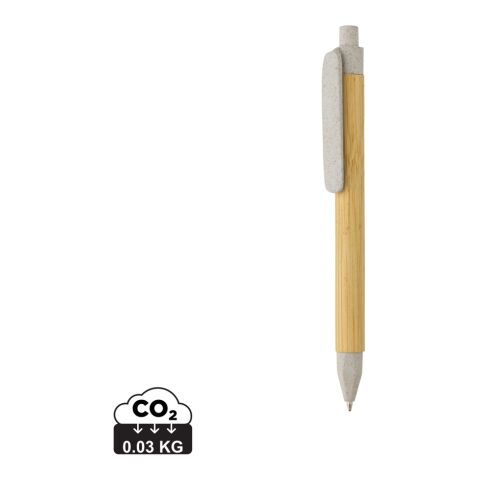 Stylo fabriqué en papier recyclé certifié FSC gris | sans marquage | non disponible | non disponible