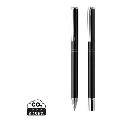Set de stylos en aluminium recyclé RCS Swiss Peak Cedar