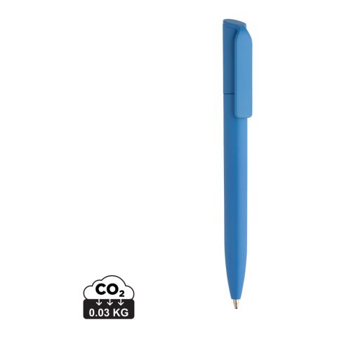 Mini stylo en ABS recyclé certifié GRS Pocketpal bleu ciel | sans marquage | non disponible | non disponible