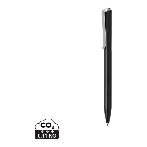 Stylo en aluminium recyclé certifié RCS Xavi noir | sans marquage | non disponible | non disponible