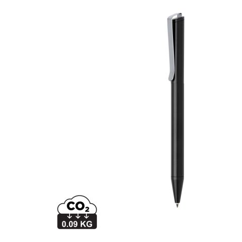 Stylo en aluminium recyclé certifié RCS Xavi noir | sans marquage | non disponible | non disponible