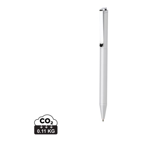 Stylo en aluminium recyclé certifié RCS Xavi argent | sans marquage | non disponible | non disponible
