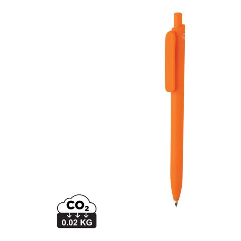 Stylo en ABS recyclé certifié GRS Bolt orange | sans marquage | non disponible | non disponible
