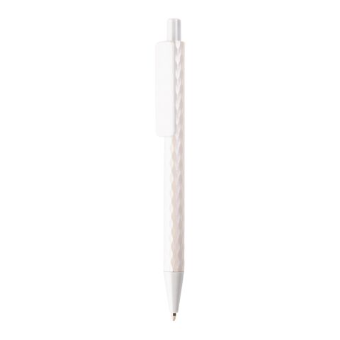 Stylo X3 Edition métal en aluminium recyclé RCS blanc