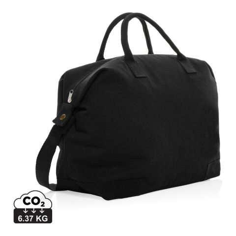 Sac week-end en toile recyclée 500 g/m² AWARE™ Kezar noir | sans marquage | non disponible | non disponible | non disponible